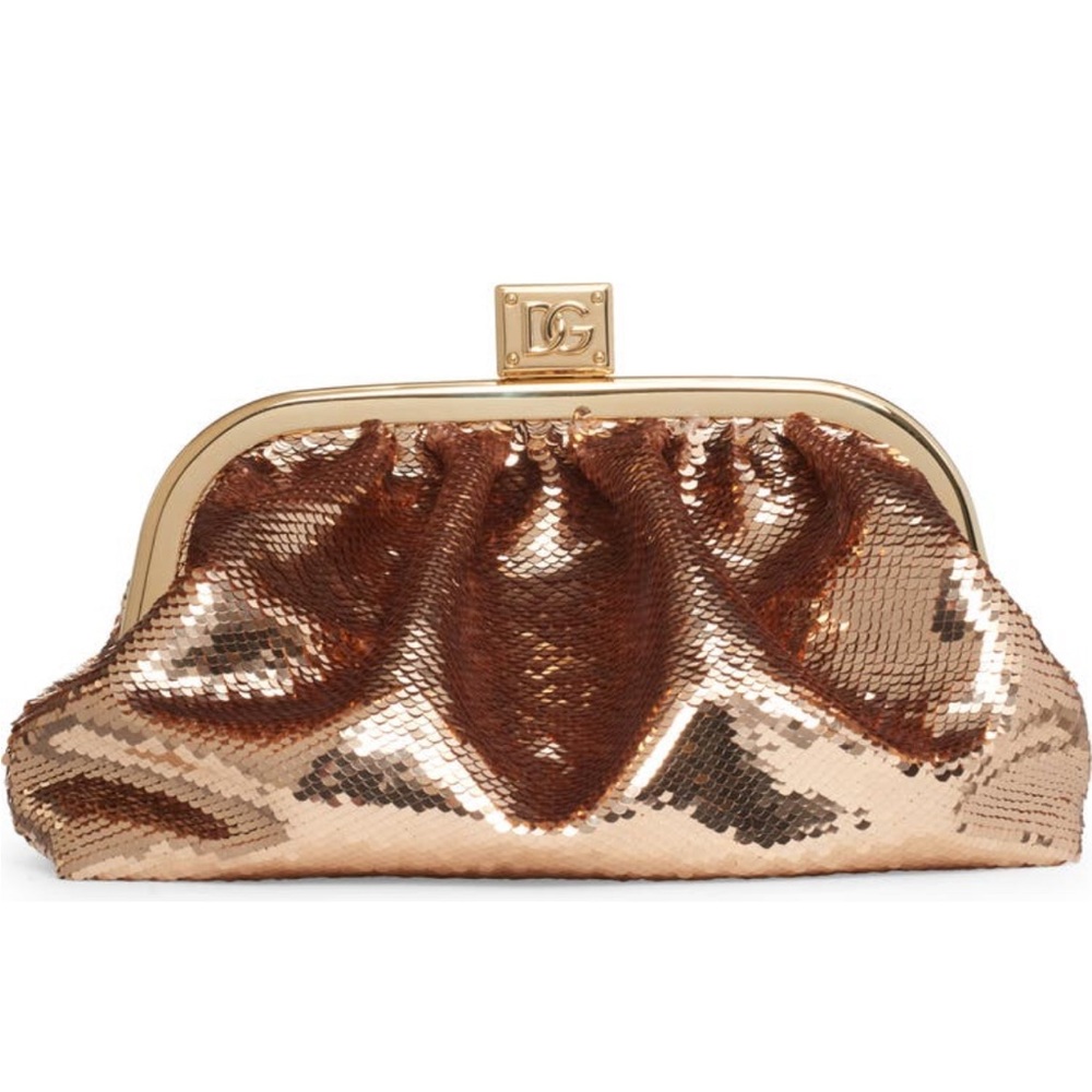 DOLCE & GABBANA Sequined Maria Clutch ✨